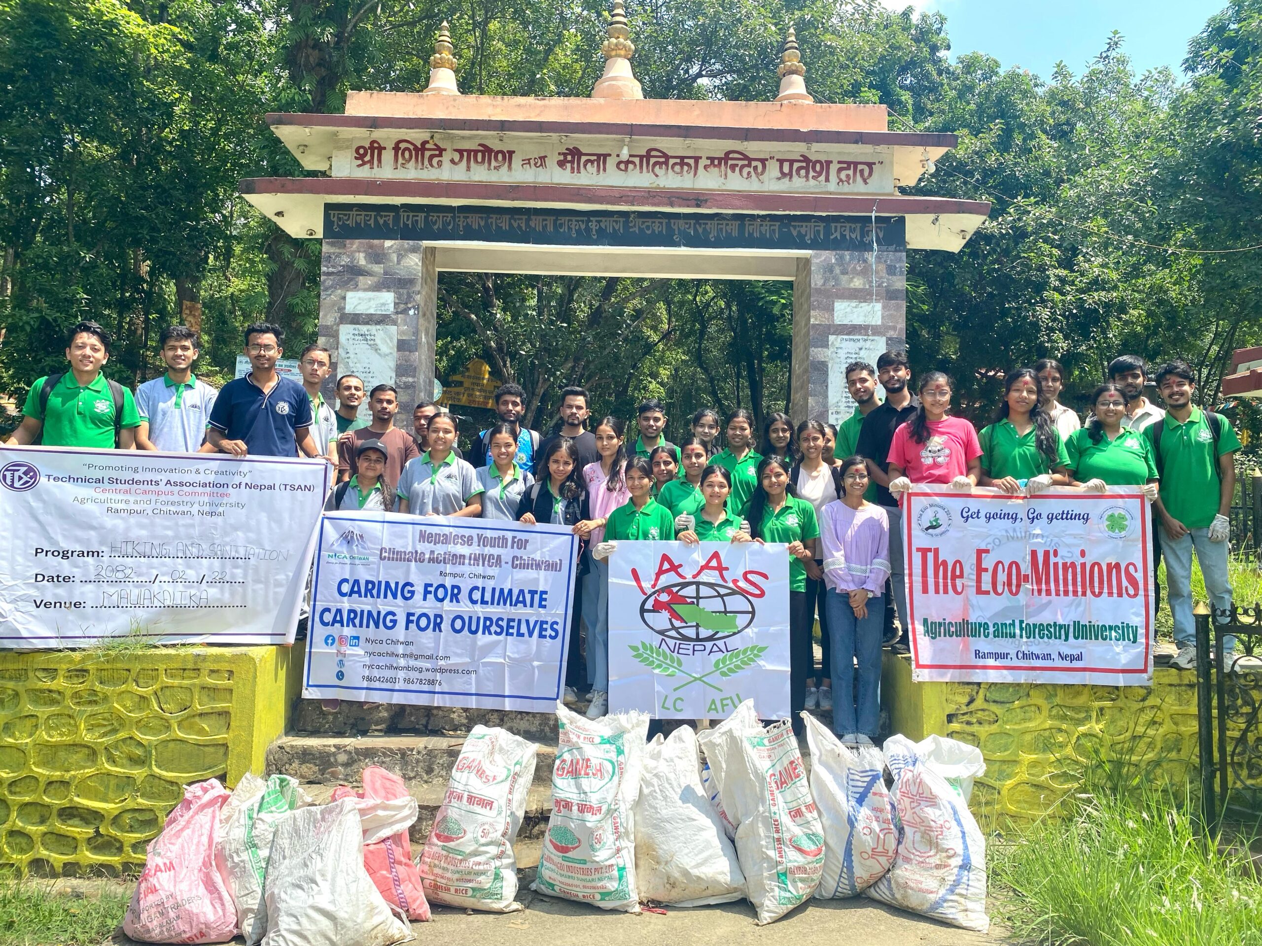 Hiking and Sanitation Program