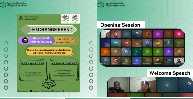 Interactive exchange with IAAS Nepal LC HICAST